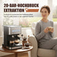 ☕Espresso machine for home use with steam wand