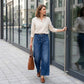 📢📢49% OFF!!⏰Women's Casual High-Rise Wide-Leg Jeans