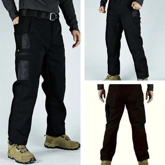 🔥🏆Pro-Favorite Men's Tactical Cargo Pants with Multiple Pockets – Polyester – Breathable 🎯
