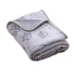 Soft Fluffy Paw-Printed Pet Blanket