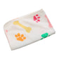 Soft Fluffy Paw-Printed Pet Blanket