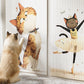 Cute Decorative Cat Scratching Pad Wall Sticker