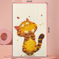 Cute Decorative Cat Scratching Pad Wall Sticker
