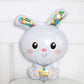 Easter Cartoon Animal Foil Balloons
