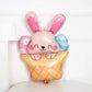 Easter Cartoon Animal Foil Balloons