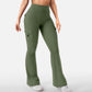 👖 Flattering Freedom | Women's High-Waist Flare Yoga Cargo Trousers