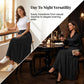 🧕 Women's Modest High-Waist Smocked A-Line Maxi Skirt Flowy Long Skirt for Hijab & Islamic Daily Fashion