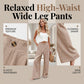 🥳2026 HOT SALE🥳💞50K+ SOLD!💥🎀💫 50% OFF! High-Waist Linen Feel Pants – Breathable fabric, functional pockets. Elastic waist for all-day comfort. A wardrobe must-have. 🛡️🕊️