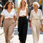 🥳2026 HOT SALE🥳💞50K+ SOLD!💥🎀💫 50% OFF! High-Waist Linen Feel Pants – Breathable fabric, functional pockets. Elastic waist for all-day comfort. A wardrobe must-have. 🛡️🕊️