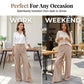 🥳2026 HOT SALE🥳💞50K+ SOLD!💥🎀💫 50% OFF! High-Waist Linen Feel Pants – Breathable fabric, functional pockets. Elastic waist for all-day comfort. A wardrobe must-have. 🛡️🕊️