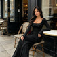 ✨ Flattering Everyday Style | Women's Casual Square Neck Wide-Leg Jumpsuit