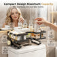 Wall-Mounted Bathroom & Kitchen Organizer Rack