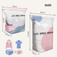 📦 Large-Capacity Vacuum Bags – No Pump Needed! 💨✨