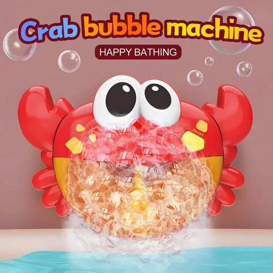 Crab Bubble Machine Bath Toy with Music