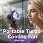 Portable Handheld Cooling Fan with Smart Display