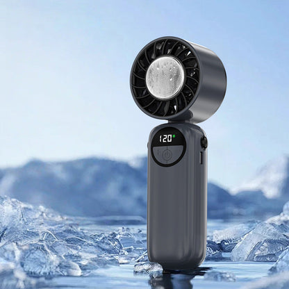 Portable Handheld Cooling Fan with Smart Display