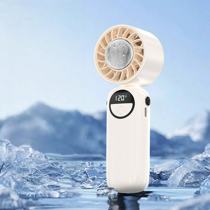 Portable Handheld Cooling Fan with Smart Display