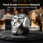 Reusable Skull Ice Cubes for Whiskey & Cocktails