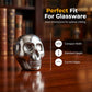 Reusable Skull Ice Cubes for Whiskey & Cocktails