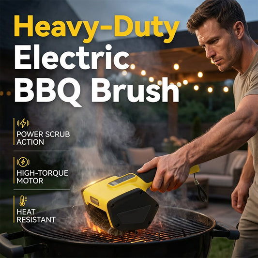 Electric BBQ Grill Cleaning Brush