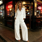 ✨Women's Casual Long Sleeve Denim Jumpsuit – Vintage Utility Style With Relaxed Comfort 👖