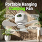 Rechargeable Ceiling Fan with LED Lights 🌬️ Cordless, Portable & Perfect for Any Room ✨