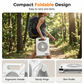 🌀 50% OFF NOW! ☀️ Solar-Powered Outdoor Fan – Rechargeable, ultra-quiet & with LED light – Perfect for camping, patio or power outages – energy-saving and portable 🔋