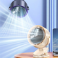 All-Day Cordless Clip-On Fan with 5 Speeds & Night Light
