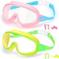 Anti-Fog Swimming Goggles with Earplugs & Nose Clip