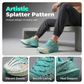 📢📢50% OFF !! ⏰Glow-in-the-Dark Splatter Print Casual Sneakers