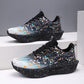📢📢50% OFF !! ⏰Glow-in-the-Dark Splatter Print Casual Sneakers