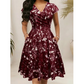 👗50% OFF NOW ! 🌺Women's Elegant Printed Dress with Pockets