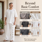 🎉BIG SALE-50% OFF🌿 Men's Casual Linen Shirt & Pants 2-Piece Set✨𝘉𝘶𝘺 2 𝘢𝘯𝘥 𝘨𝘦𝘵 𝘢𝘯 𝘦𝘹𝘵𝘳𝘢 8% 𝘥𝘪𝘴𝘤𝘰𝘶𝘯𝘵