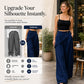 Women's Irregular Wrap Wide-Leg Pants