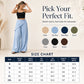 Women's Irregular Wrap Wide-Leg Pants