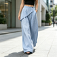 Women's Irregular Wrap Wide-Leg Pants