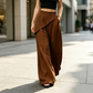 Women's Irregular Wrap Wide-Leg Pants