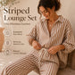 Hot Sale 50% OFF💖Women's Casual Striped Two-Piece Set