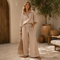 Hot Sale 50% OFF💖Women's Casual Striped Two-Piece Set