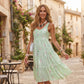 🌸 50% OFF NOW! -Women's Sleeveless O-Neck Tiered Midi Dress