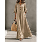 🌈2026 Summer Hot Sale 50% OFF!🌸Women's V-Neck Ruffle Sleeve Maxi Dress – Effortless Everyday Style✨