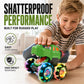 Kids Press and Go Monster Toy Truck with Light Up Wheels