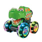 Kids Press and Go Monster Toy Truck with Light Up Wheels