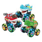 Kids Press and Go Monster Toy Truck with Light Up Wheels