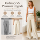 ⌛Limited-Time Offer🛍️Women's High-Waisted, Highly Stretchy Wide-Leg Pants with Contrast-Color Piping💯High quality
