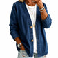 ⌛Limited-time offer-Women's Casual Collarless Button Cardigan Jacket