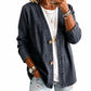⌛Limited-time offer-Women's Casual Collarless Button Cardigan Jacket