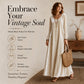 ✨Hot Sale 50% OFF👗Women's Elegant Long Sleeve Maxi Dress