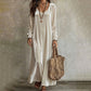✨Hot Sale 50% OFF👗Women's Elegant Long Sleeve Maxi Dress