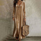 ✨Hot Sale 50% OFF👗Women's Elegant Long Sleeve Maxi Dress